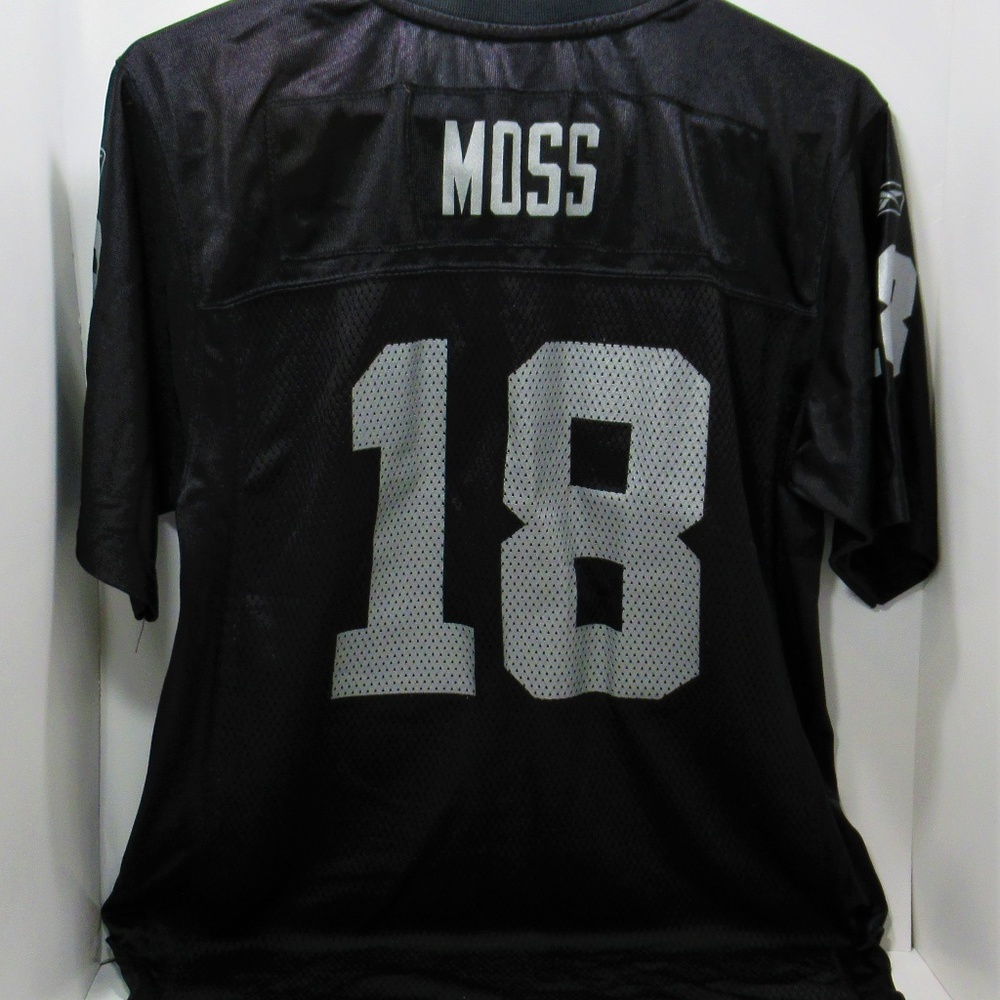 Reebok Youth 14-16 (L) Randy Moss Jersey, Raiders.